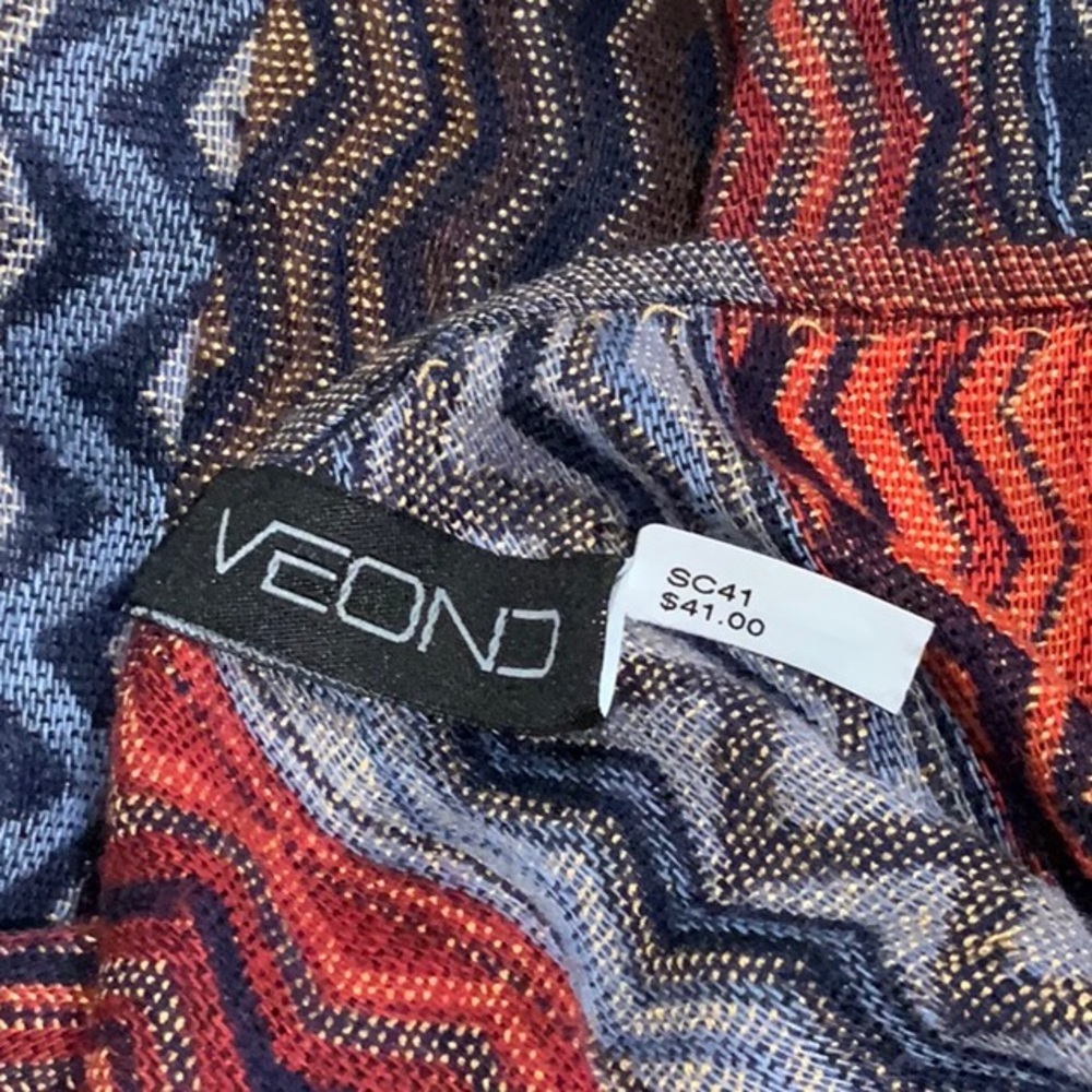 Multi colored eternity scarf